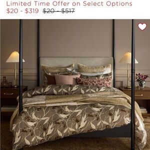 Rejuvenation Duvets, (Queen/full) and two shams. Purchased in 10/25